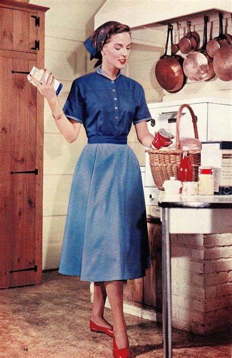 1950s housewife style